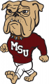 Mississippi State Bulldogs 1986-2008 Mascot Logo 01 Print Decal