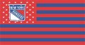 New York Rangers Flag001 logo Print Decal