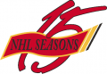 Calgary Flames 1994 95 Anniversary Logo Iron On Transfer