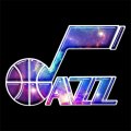 Galaxy Utah Jazz Logo Iron On Transfer