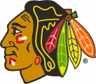 Chicago Blackhawks 1996 97-1998 99 Primary Logo Iron On Transfer