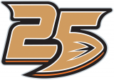 Anaheim Ducks 2018 19 Anniversary Logo Iron On Transfer