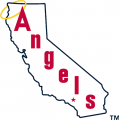 Los Angeles Angels 1973-1985 Primary Logo Print Decal