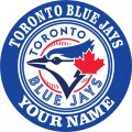 Toronto Blue Jays Customized Logo Iron On Transfer