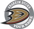 Custom Anaheim Ducks logo Customized Logo Print Decal