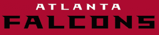 Atlanta Falcons 2003-Pres Wordmark Logo 02 Print Decal