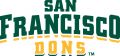 San Francisco Dons 2012-Pres Wordmark Logo 01 Print Decal