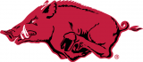 Arkansas Razorbacks 1967-2000 Alternate Logo Print Decal