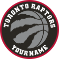 Toronto Raptors Customized Logo Print Decal