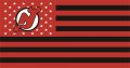 New Jersey Devils Flag001 logo Print Decal