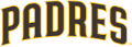 San Diego Padres 2020-Pres Wordmark Logo Print Decal