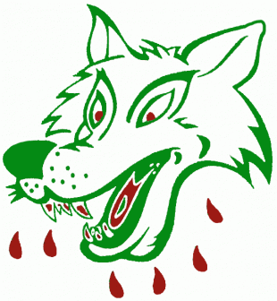 Sudbury Wolves 1972 73-1980 81 Primary Logo Print Decal