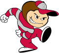 Ohio State Buckeyes 1995-2002 Mascot Logo 01 Print Decal