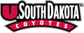 South Dakota Coyotes 2004-2011 Wordmark Logo Print Decal