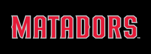 Cal State Northridge Matadors 2014-Pres Wordmark Logo 04 Print Decal