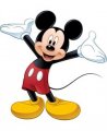 Mickey Mouse Logo 22 Print Decal