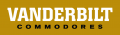 Vanderbilt Commodores 2008-Pres Wordmark Logo Iron On Transfer