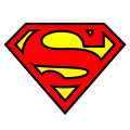 Superman Logo 05 Iron On Transfer