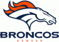 Denver Broncos 1997-Pres Alternate Logo Print Decal