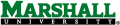 Marshall Thundering Herd 2001-Pres Wordmark Logo 02 Print Decal