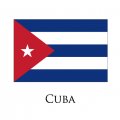 Cuba flag logo Iron On Transfer
