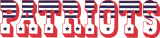 New England Patriots 1971-1992 Wordmark Logo Iron On Transfer