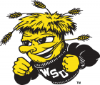 Wichita State Shockers 1992-2009 Secondary Logo Iron On Transfer