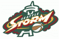 Seattle Storm 2000-2015 Primary Logo Print Decal