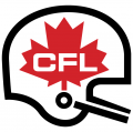 Canadian Football League 1969-2002 Primary Logo Print Decal