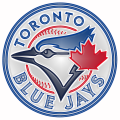 Toronto Blue Jays Plastic Effect Logo Print Decal
