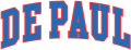 DePaul Blue Demons 1998 Wordmark Logo Print Decal