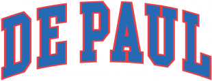 DePaul Blue Demons 1998 Wordmark Logo Iron On Transfer