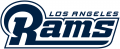 Los Angeles Rams 2017-Pres Wordmark Logo Print Decal