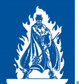 Duke Blue Devils 1971-1977 Alternate Logo Print Decal