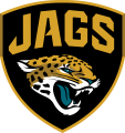 Jacksonville Jaguars 2013-Pres Alternate Logo 01 Print Decal