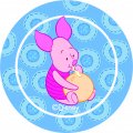 Disney Piglet Logo 16 Print Decal
