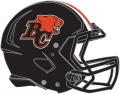 BC Lions 2019-Pres Helmet Logo Print Decal