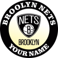 Brooklyn Nets Customized Logo Iron On Transfer