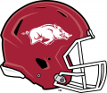 Arkansas Razorbacks 2014-Pres Helmet Logo Print Decal