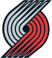 Portland Trail Blazers 2002-2016 Alternate Logo Print Decal