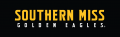 Southern Miss Golden Eagles 2003-Pres Wordmark Logo 06 Print Decal