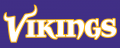 Minnesota Vikings 2004-Pres Wordmark Logo 02 Print Decal